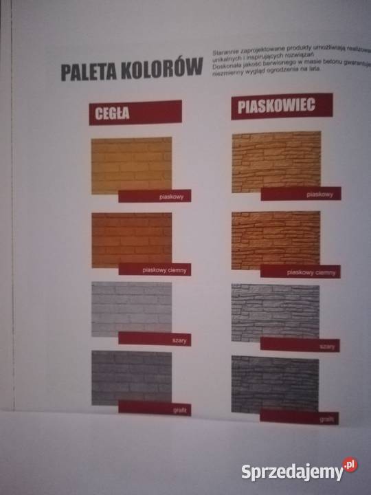Ogrodzenia betonowe Dwustronne wielkopolskie Poznań