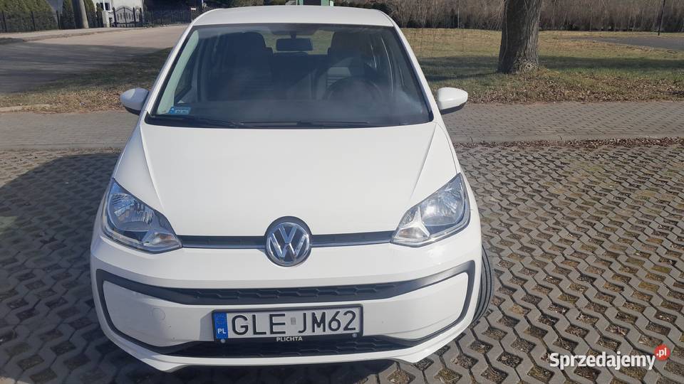 Volkswagen up move 10 60 biały 5 drzwi używany Lębork sprzedam