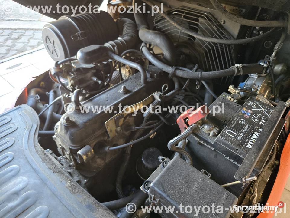 Wózek Widłowy TOYOTA 7FG15 Pozycjoner wideł regulowane widły śląskie Mysłowice sprzedam