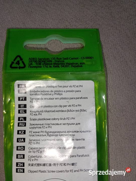 zaślepka osłona maskownica wciskana PZ3PH3 6mm Szczecin sprzedam