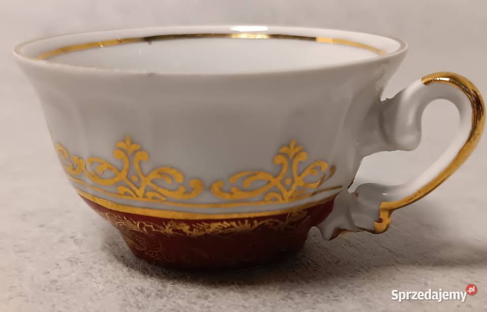 BK TITOV VELES Filiżanka Duet JUGOPORCELAN Legnica