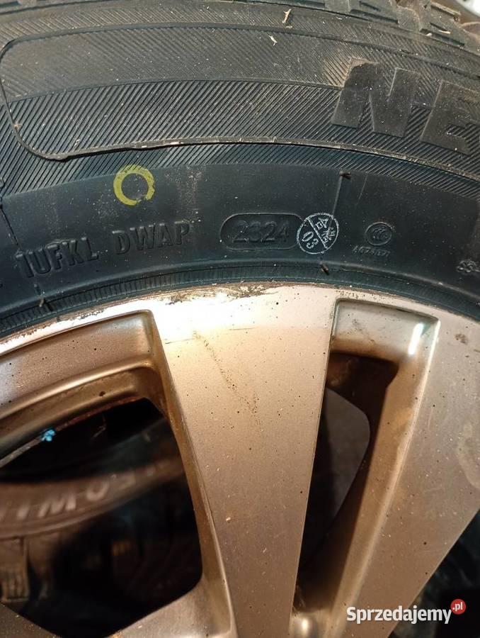 Felgi aluminiowe 15 5x112 rocznymi oponami Słopnice