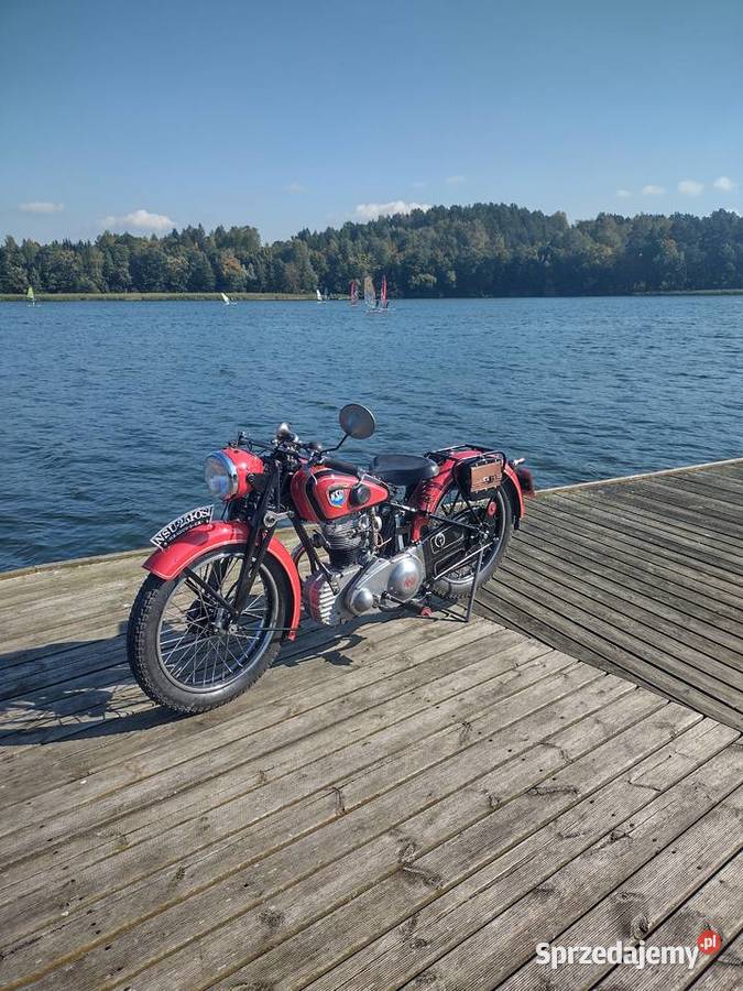 NSU 251 OSL 1938r zarejestrowany zabytek nieuszkodzony