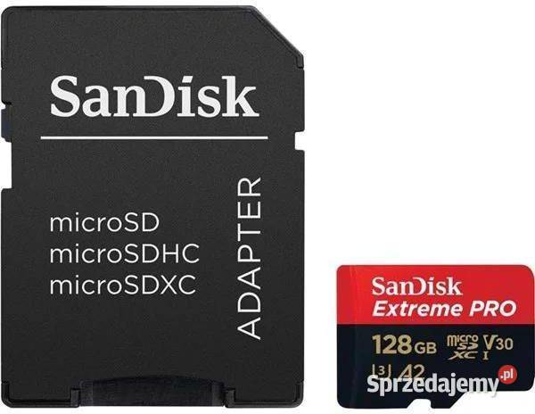 Karta pamięci Sandisk Extreme Pro 128GB