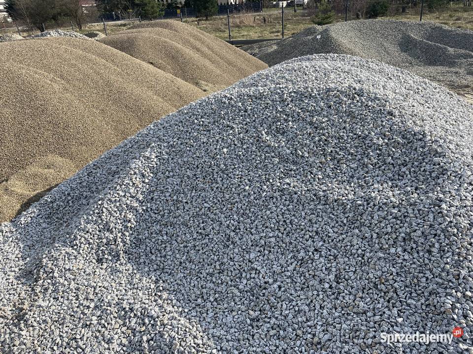 Kamień drogowy ozdobny grys Kliniec tłuczeń Żwir i kamienie Czarna