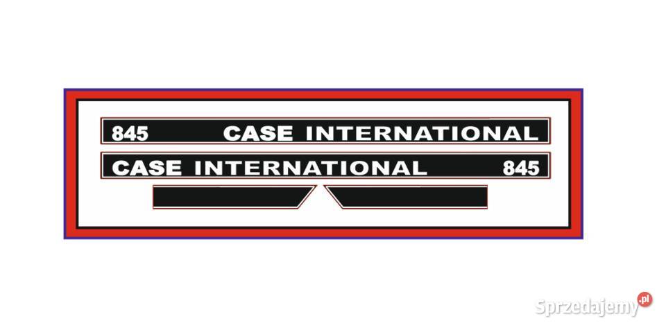 Naklejki traktor ciągnik CASE International 845 Wyszków sprzedam