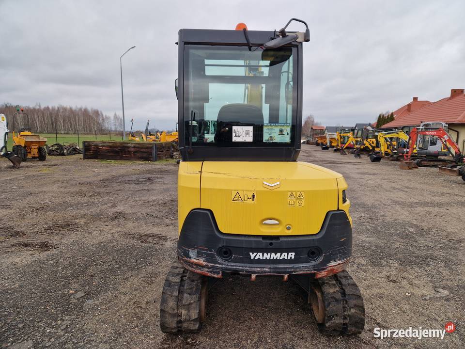 Minikoparka Yanmar SV 26 2020r 2000mtg Ryżki sprzedam