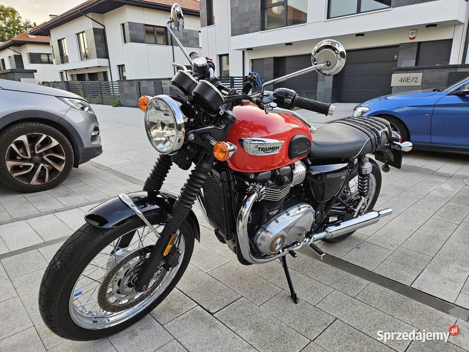 Piękny Triumph Bonneville T100 2017 Warszawa