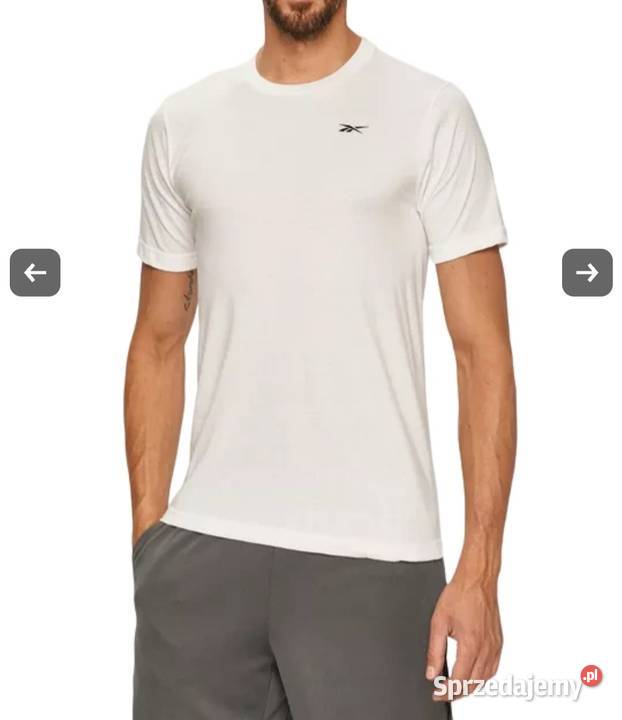 Koszulka tshirt biała Reebok rozmiar S Rozmiar S małopolskie Tarnów