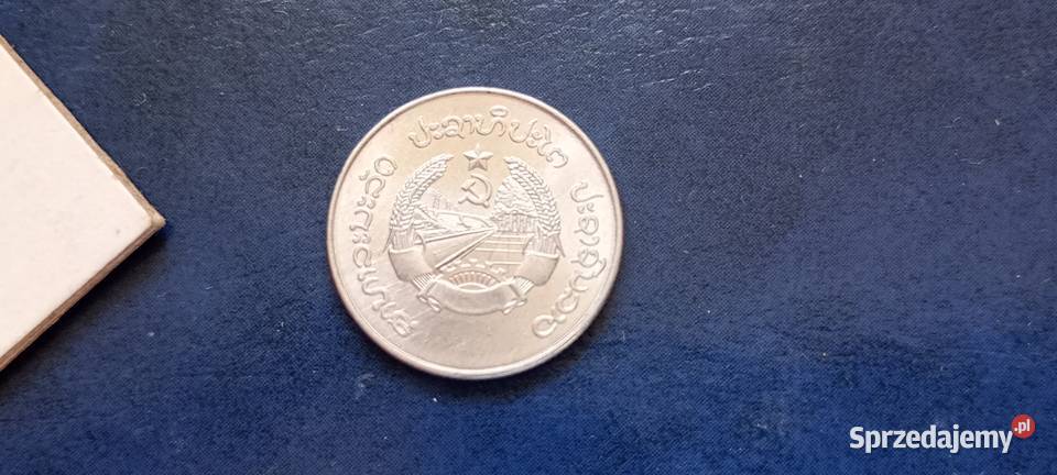 Stare monety 10 atów 1980 Laos Numizmatyka podkarpackie Lesko sprzedam