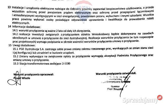 Działka pod duży dom ODLICZ VAT 23 bez PCC Siestrzeń