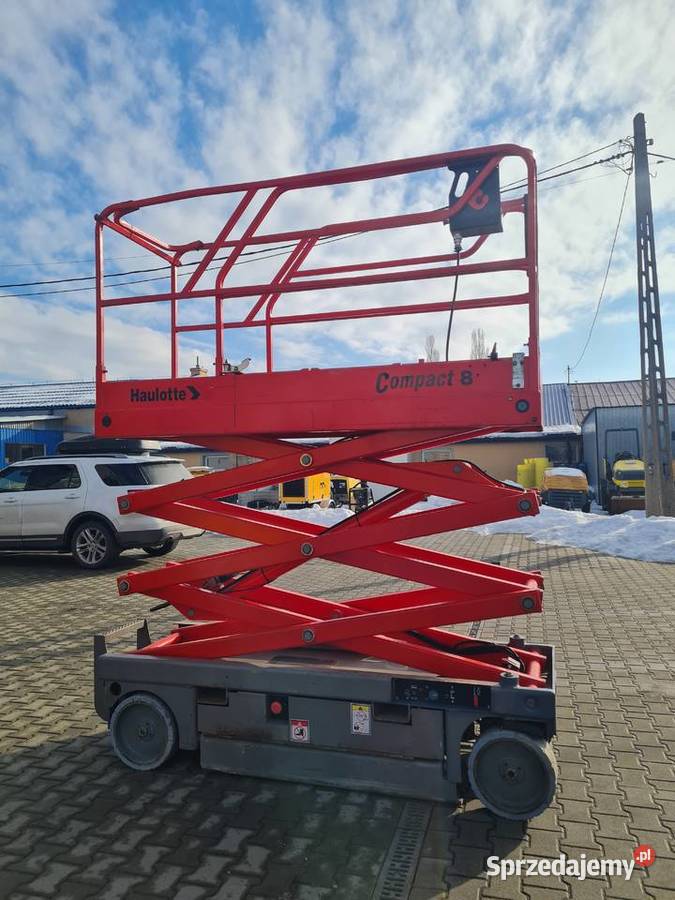 Podnośnik nożycowy elektryczny Haulotte Compact Rok produkcji 2015 małopolskie Dąbrowa Tarnowska