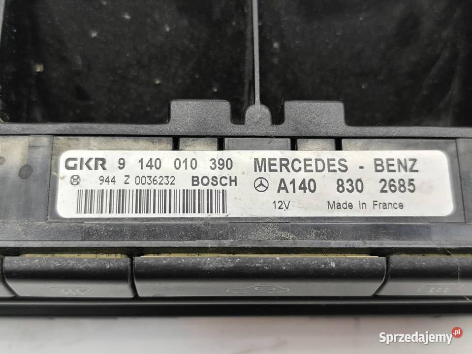 PANEL KLIMA MERCEDES CLK W208 C208 A1408302685