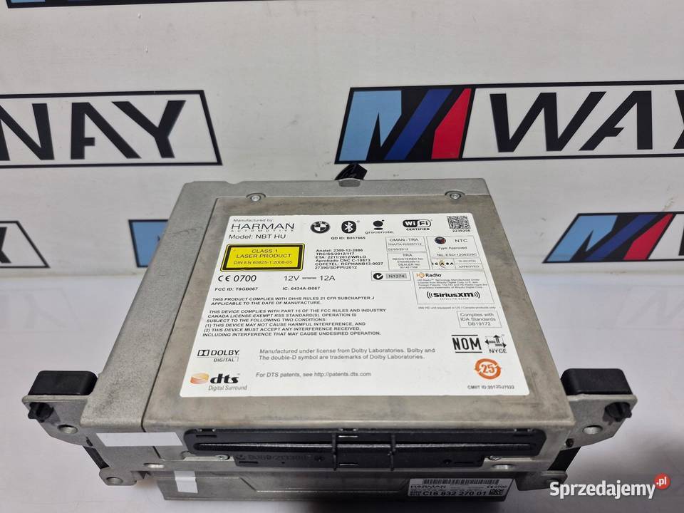 BMW F10 F11 NBT DAB NAWIGACJA CZYTNIK MONITOR Nawigacje fabryczne