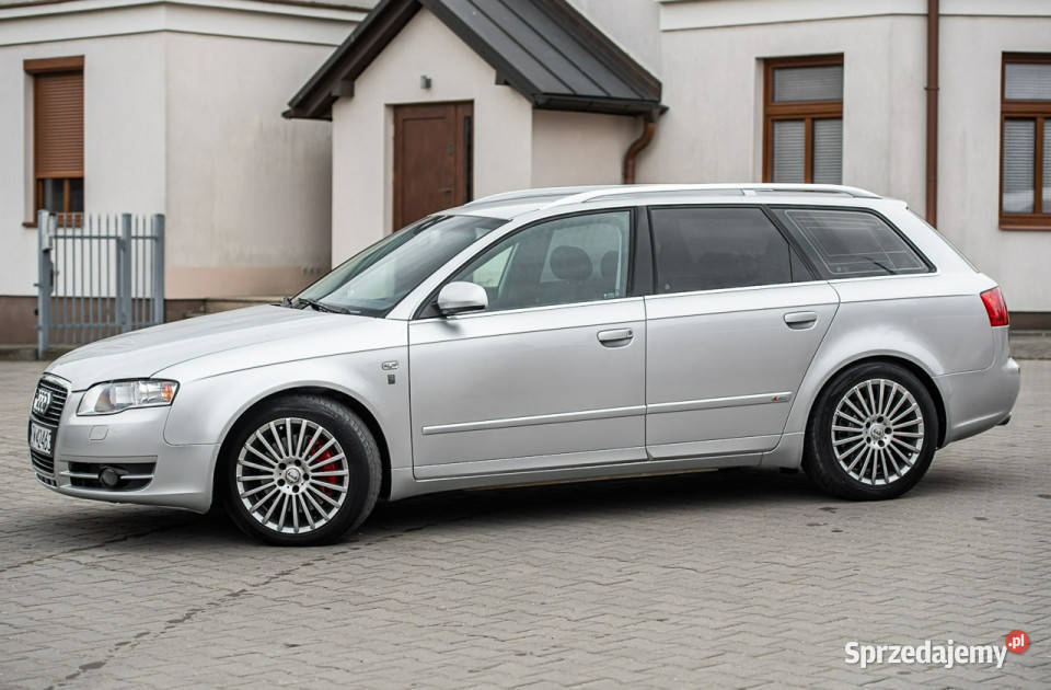 Audi A4 Avant SLine Quattro 20T 200 Manual Super wspomaganie kierownicy mazowieckie Zwoleń