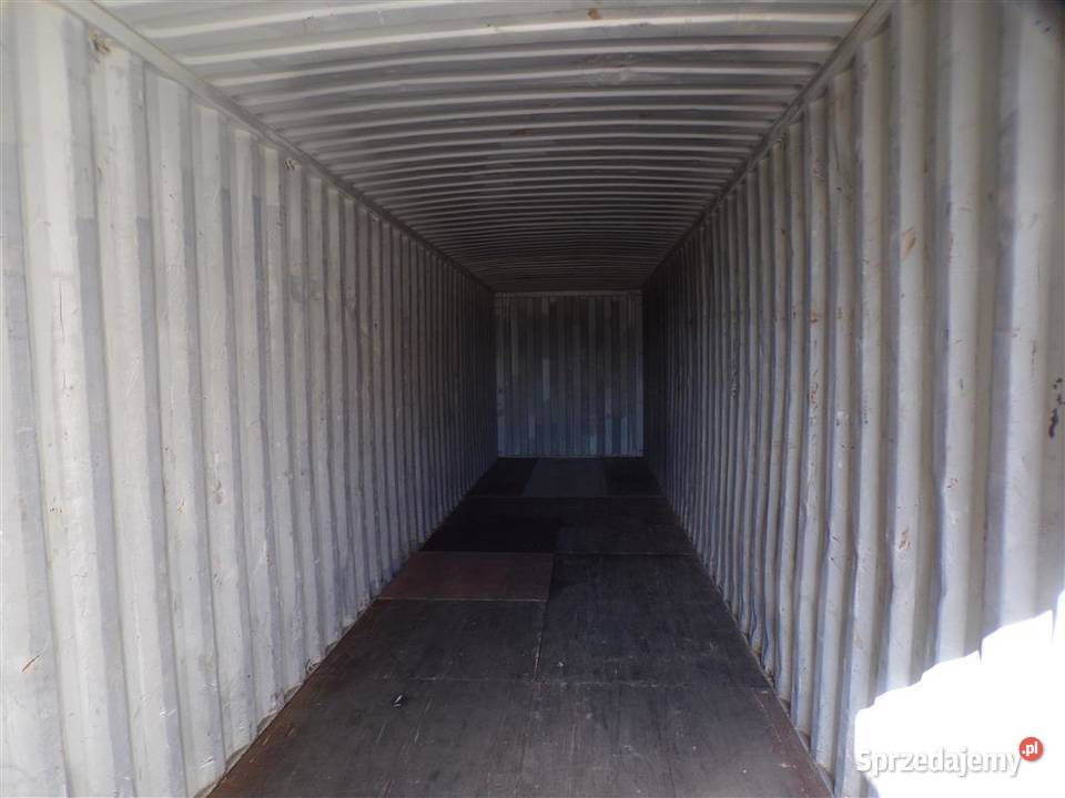Kontener magazynowy 40HC używany 12 m Gdańsk