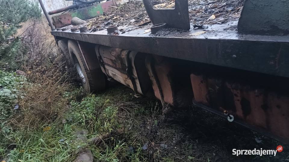 Samochód do drewna przyczepa Skwierzyna