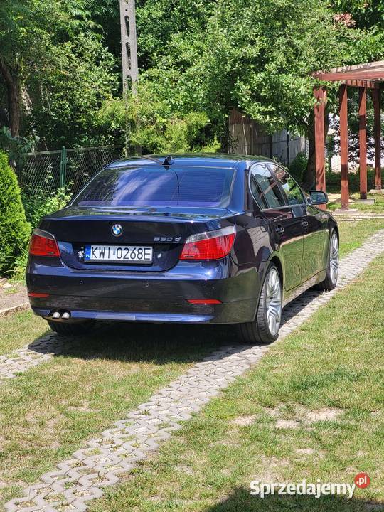 BMW 530d E60 piękna i bogato wyposażona 2993cm3 Seria 5 Brzeziny