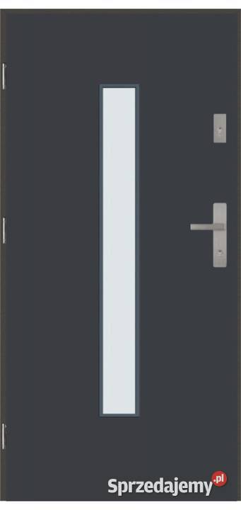 Drzwi wejściowe GADOT ANTRACYT 90L RÓŻNE WZORY Ciemniewo sprzedam