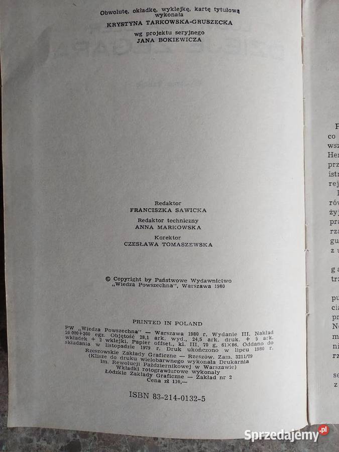 Książka Dzieje zegara Ludwik Zajdler 1980r pomorskie Tczew