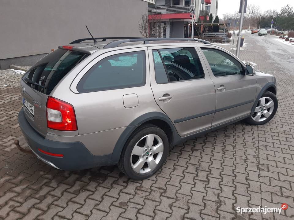Skoda Octavia Scout DSG nieuszkodzony dolnośląskie Wrocław