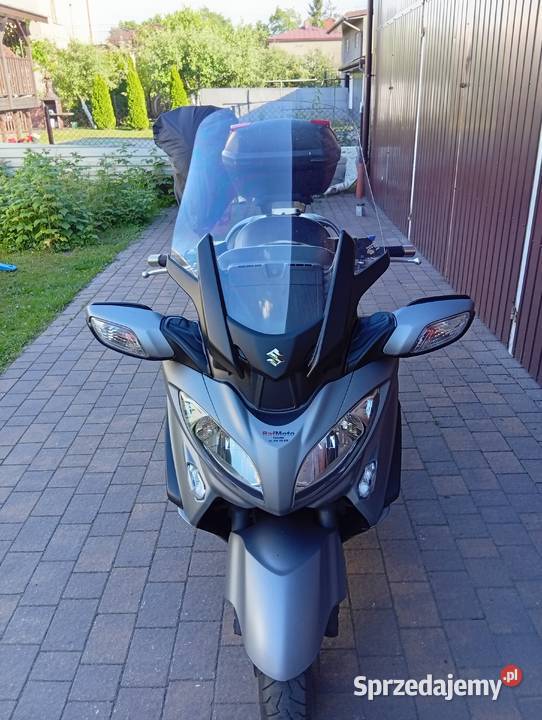 Zamiana Suzuki Burgman 650 2016r uszkodzony sprzedam