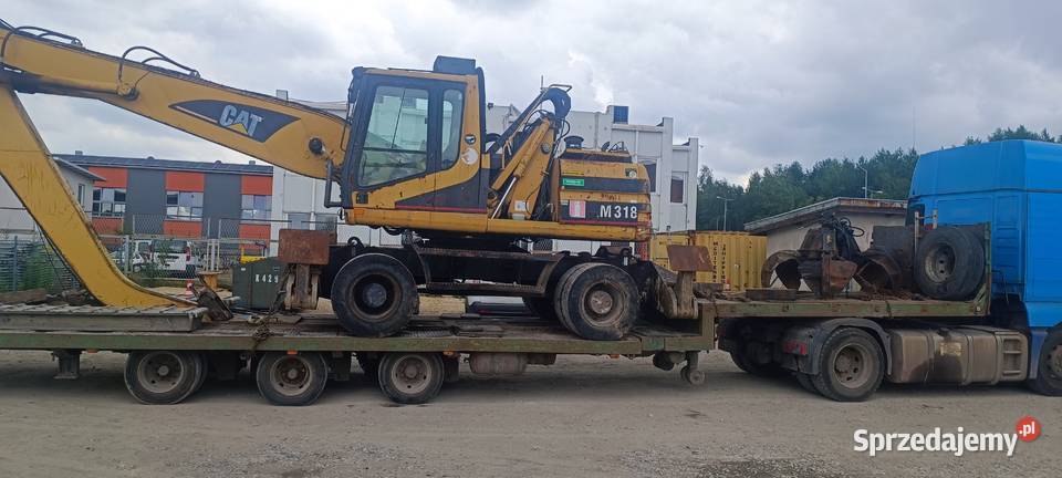 Koparka przeladunkowa Liebherr sennebogen Cat Rok produkcji 2000 Katowice