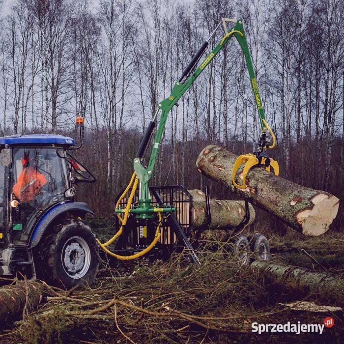 Przyczepa leśna do drzewa 6 ton Zestaw 1 małopolskie Nowy Targ