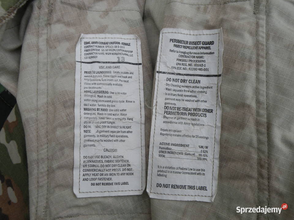 Bluza ACU multicam OCP 36 long Female Wrocław