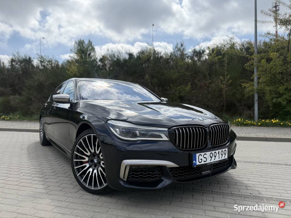 BMW 750Ld Xdrive INDIVIDUAL niebieski