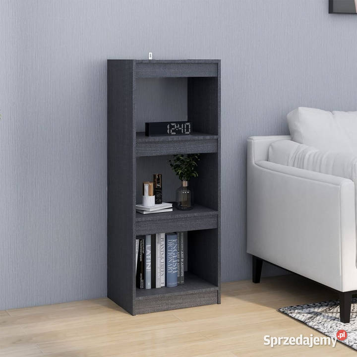 Regał na książkiprzegroda szary 40x30x1035 mazowieckie Warszawa