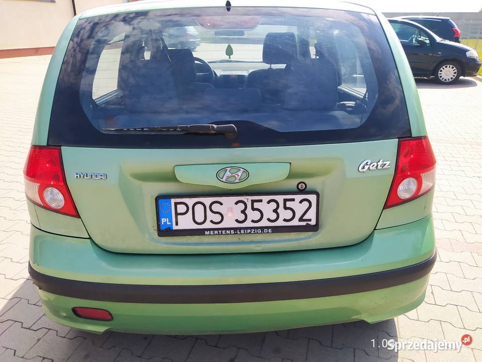 Hyundai Getz klimatyzacja sprawny do jazdy poduszka powietrzna Psary sprzedam
