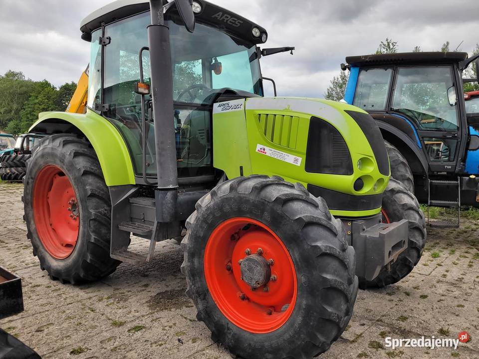 Claas Ares 557 ATX traktor 123 Zaklików