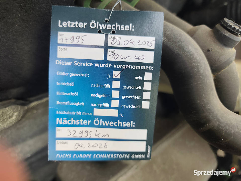 Volkswagen Transporter T4 części Przebieg 18280 nieuszkodzony Strzyżew