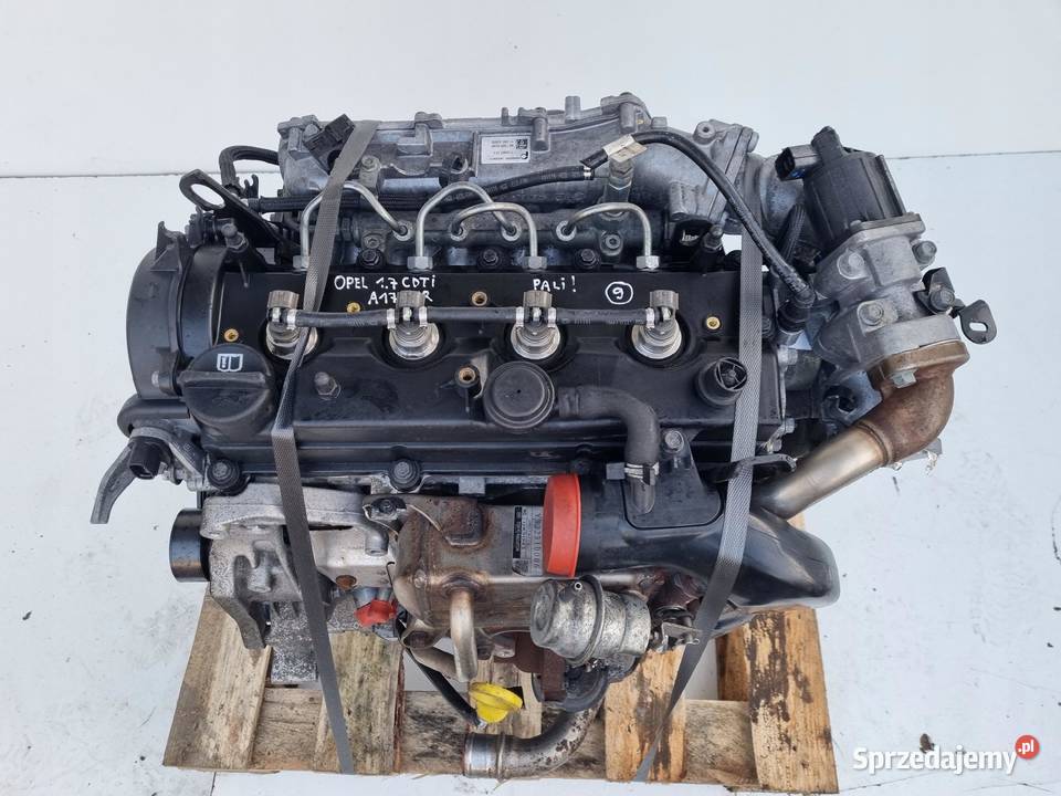 SILNIK BEZ OSPRZĘTU Opel Zafira B 17 CDTI 125 osobowe