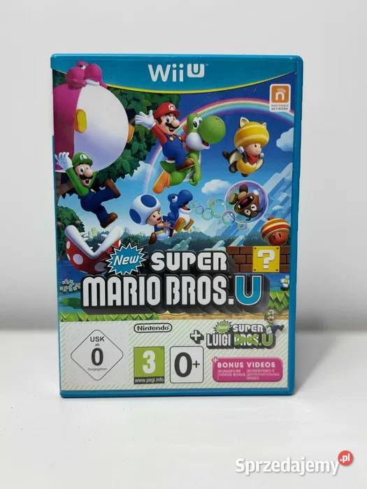 GRA SUPER MARIO BROS U SUPER LUIGI U NA NINTENDO Śrem