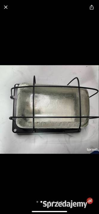 Lampa czarna odrestaurowana Firmy Polam Wilkasy