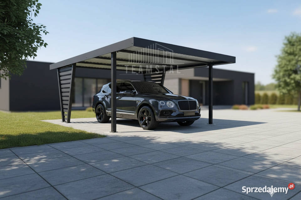 Carport V PREMIUM 45x45m Wypełnienie panelami Otwock
