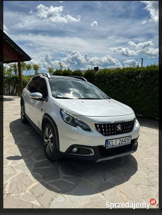 Peugeot 2008 2017 r 16 120 bogate wyposażenie Limanowa