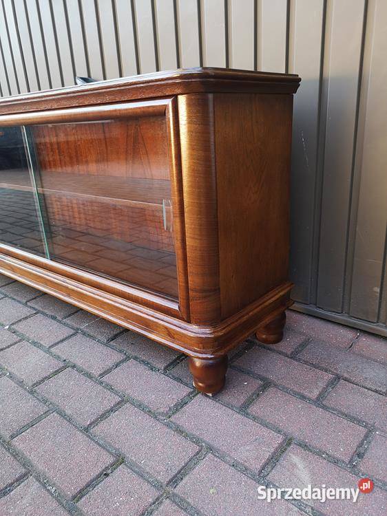 Komoda ARTDECO RTV Niska Orzech 156 Zgrabna Meble wielkopolskie Swarzędz