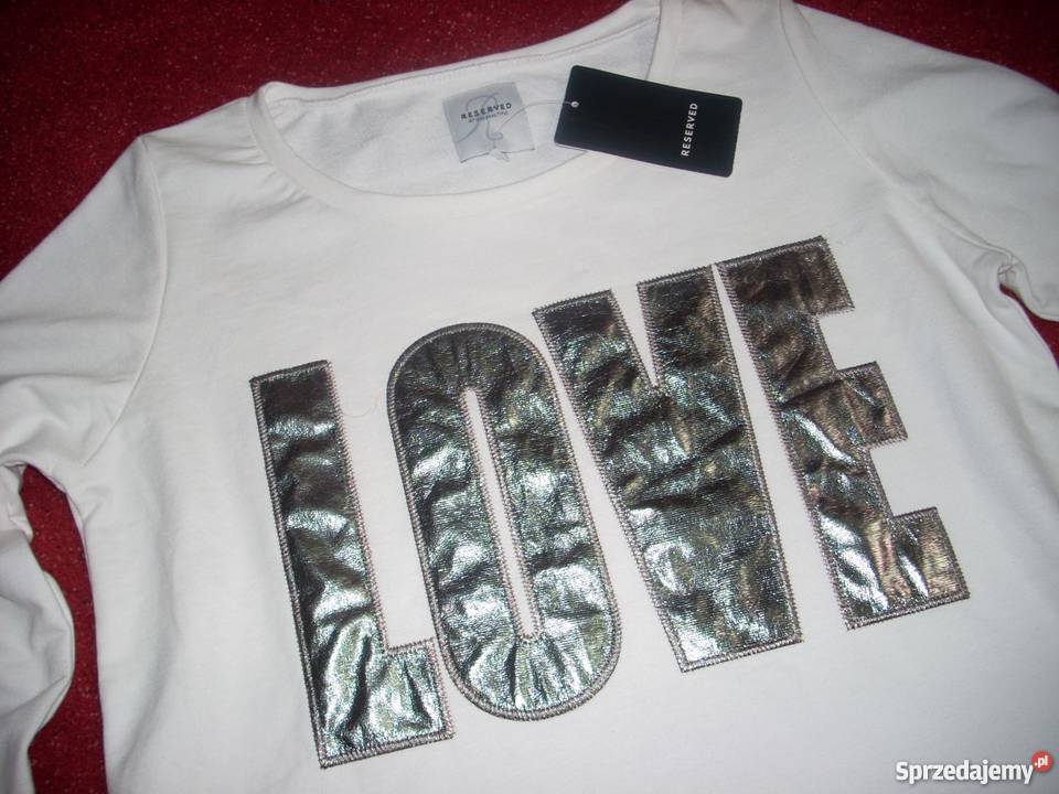 RESERVED modna bluza NOWA srebro 40 L na prezent Nowy Sącz