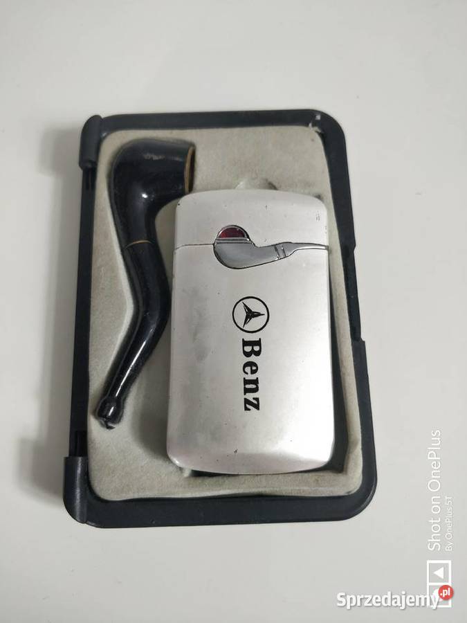 Kolekcjonerska zapalniczka żarowa Benz z fajką Pozostałe Nysa