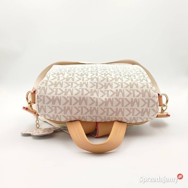 Plecak damski skórzany MKL jasny