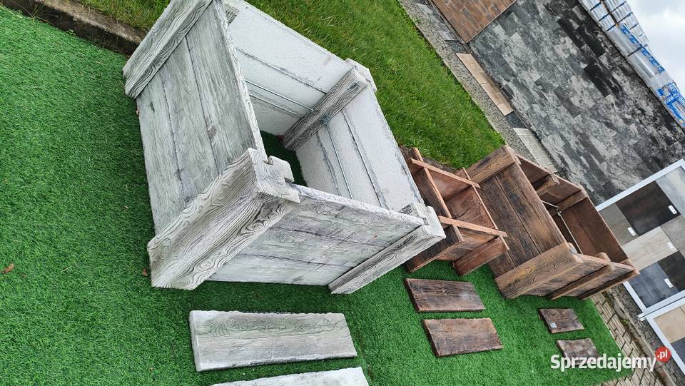 Warzywniak grządki ogrodnictwo płyty tarasowe Kraków