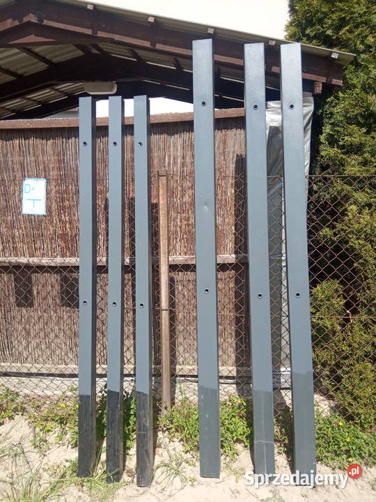 Brama 35m furtka 1m ocynk słupki zawiasy nowy Lublin