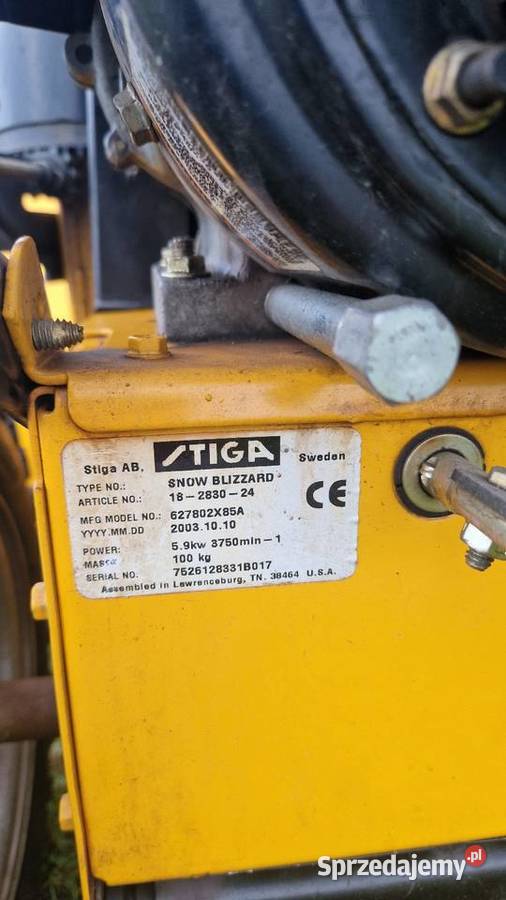 Odśnieżarka Stiga Drezdenko