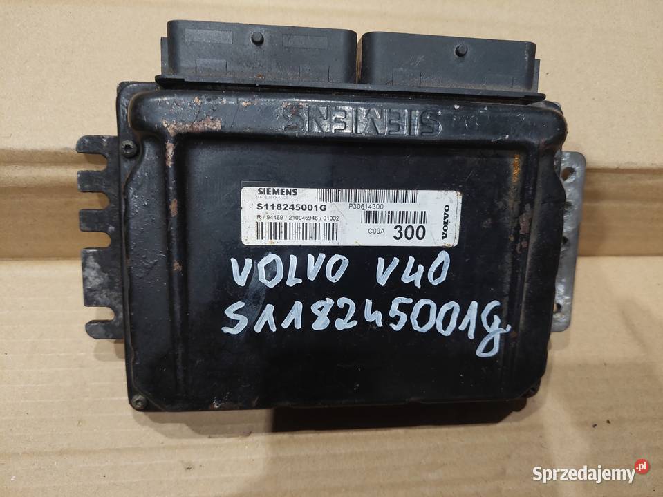 VOLVO V40 komputer sterownik S118245001G osobowe Komputery Kielce sprzedam