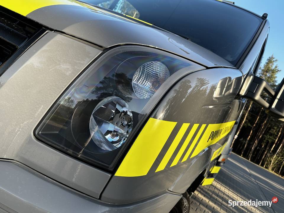 Volkswagen Crafter 25 TDI LawetaPomoc zarejestrowany w Polsce mazowieckie