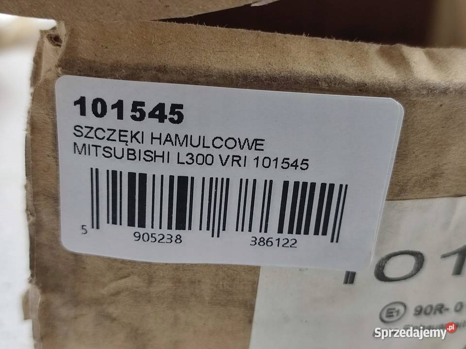 SZCZĘKI HAMULCOWE MITSUBISHI L300 2004 NOWE VRI
