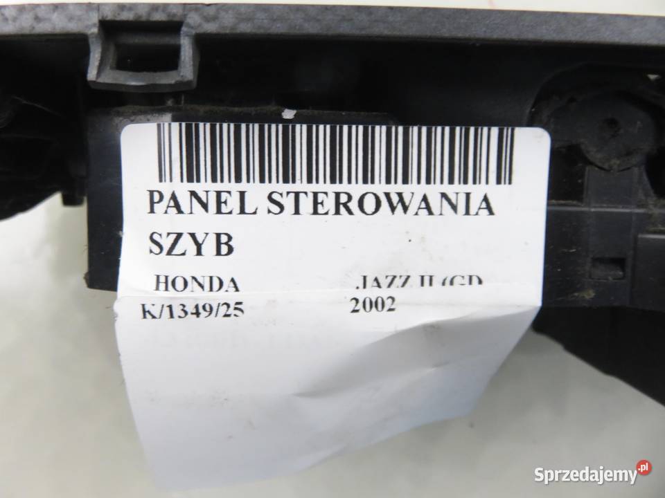 PANEL SZYB HONDA JAZZ II 35750SAAG010M1 osobowe